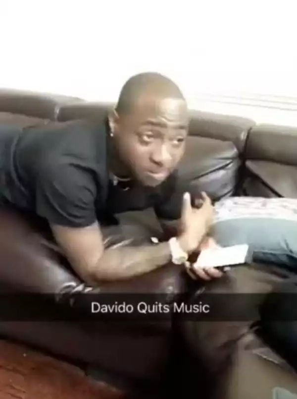 Davido Quits Music, Brags Of His Excess Assets (Photos)